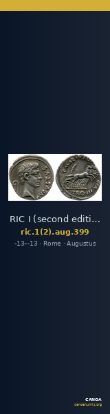 RIC I (second edition) Augustus 399 — CANOA