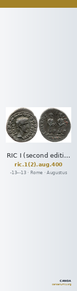 RIC I (second edition) Augustus 400 — CANOA