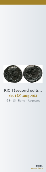 RIC I (second edition) Augustus 403 — CANOA