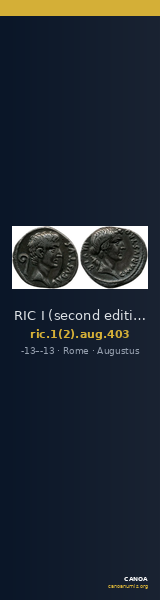 RIC I (second edition) Augustus 403 — CANOA