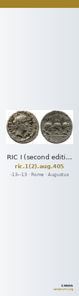 RIC I (second edition) Augustus 405 — CANOA