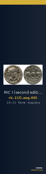 RIC I (second edition) Augustus 405 — CANOA
