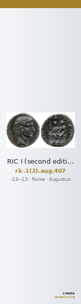 RIC I (second edition) Augustus 407 — CANOA