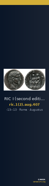 RIC I (second edition) Augustus 407 — CANOA