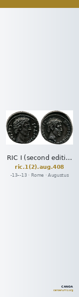 RIC I (second edition) Augustus 408 — CANOA