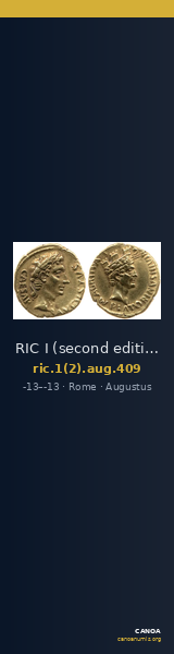 RIC I (second edition) Augustus 409 — CANOA