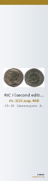 RIC I (second edition) Augustus 40B — CANOA