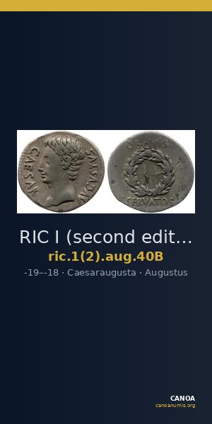 RIC I (second edition) Augustus 40B — CANOA