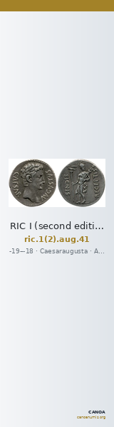 RIC I (second edition) Augustus 41 — CANOA