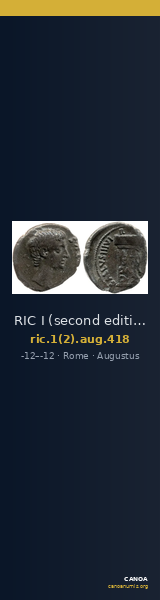 RIC I (second edition) Augustus 418 — CANOA