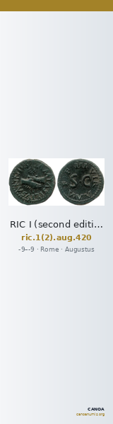 RIC I (second edition) Augustus 420 — CANOA
