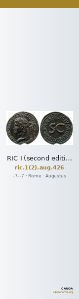 RIC I (second edition) Augustus 426 — CANOA