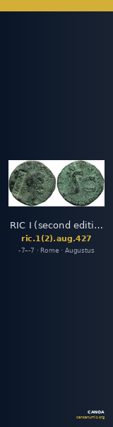 RIC I (second edition) Augustus 427 — CANOA