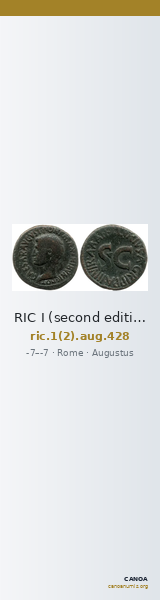 RIC I (second edition) Augustus 428 — CANOA