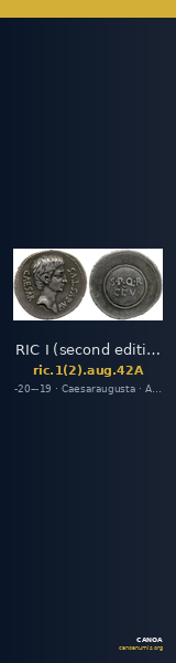 RIC I (second edition) Augustus 42A — CANOA