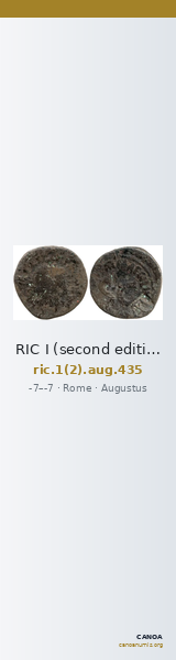 RIC I (second edition) Augustus 435 — CANOA