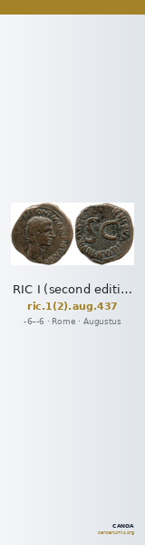 RIC I (second edition) Augustus 437 — CANOA