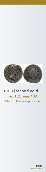 RIC I (second edition) Augustus 43A — CANOA