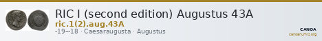 RIC I (second edition) Augustus 43A — CANOA