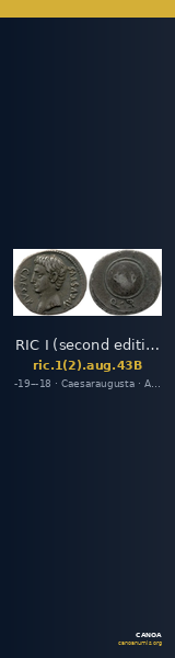 RIC I (second edition) Augustus 43B — CANOA