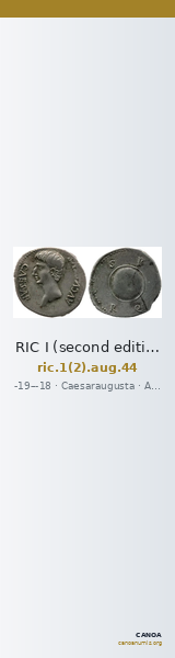 RIC I (second edition) Augustus 44 — CANOA