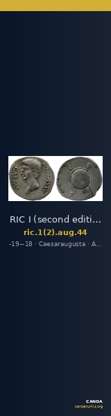 RIC I (second edition) Augustus 44 — CANOA