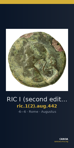 RIC I (second edition) Augustus 442 — CANOA