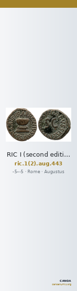 RIC I (second edition) Augustus 443 — CANOA