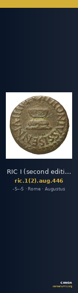 RIC I (second edition) Augustus 446 — CANOA