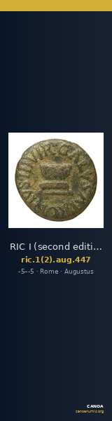 RIC I (second edition) Augustus 447 — CANOA