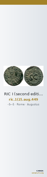 RIC I (second edition) Augustus 449 — CANOA