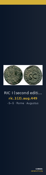 RIC I (second edition) Augustus 449 — CANOA