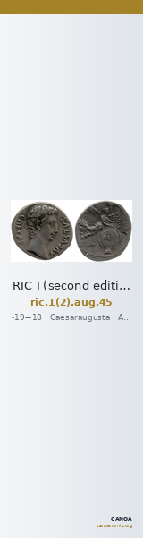 RIC I (second edition) Augustus 45 — CANOA