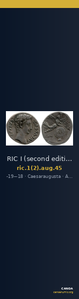 RIC I (second edition) Augustus 45 — CANOA