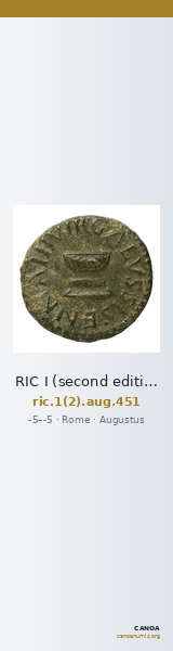 RIC I (second edition) Augustus 451 — CANOA