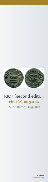 RIC I (second edition) Augustus 456 — CANOA