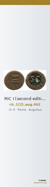 RIC I (second edition) Augustus 462 — CANOA