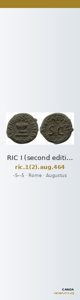 RIC I (second edition) Augustus 464 — CANOA