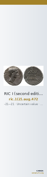 RIC I (second edition) Augustus 472 — CANOA