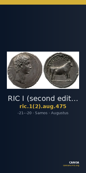 RIC I (second edition) Augustus 475 — CANOA