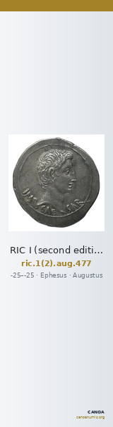 RIC I (second edition) Augustus 477 — CANOA