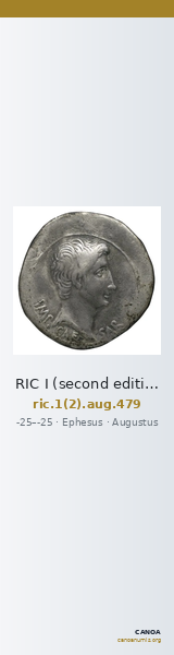 RIC I (second edition) Augustus 479 — CANOA