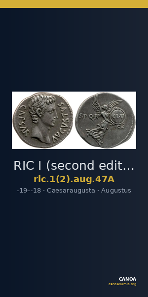 RIC I (second edition) Augustus 47A — CANOA