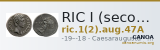 RIC I (second edition) Augustus 47A — CANOA