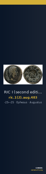 RIC I (second edition) Augustus 483 — CANOA