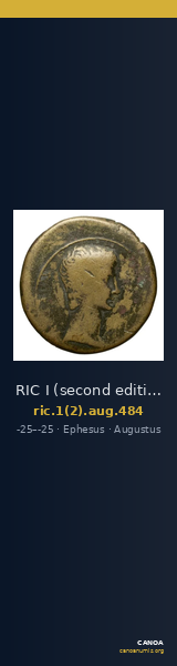 RIC I (second edition) Augustus 484 — CANOA