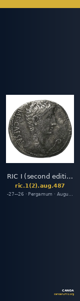 RIC I (second edition) Augustus 487 — CANOA