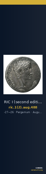 RIC I (second edition) Augustus 488 — CANOA