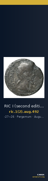 RIC I (second edition) Augustus 492 — CANOA