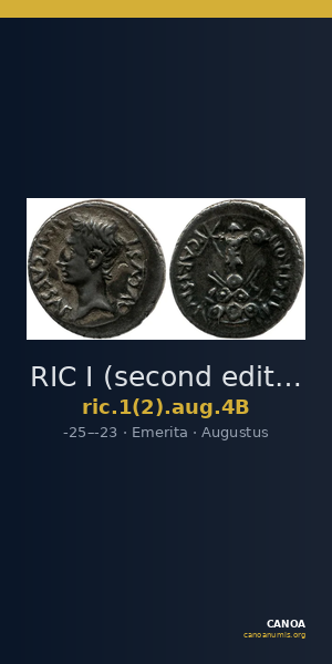 RIC I (second edition) Augustus 4B — CANOA